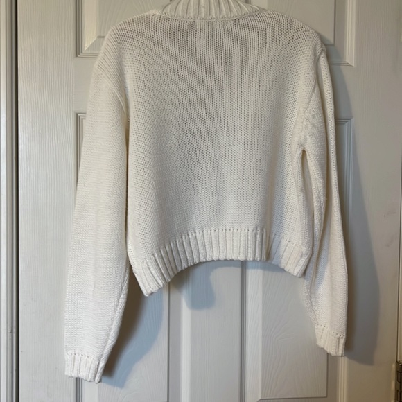 Cream cardigan sweater - Picture 4 of 4